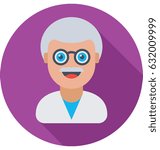 Scientist Vector Icon 