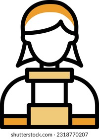 scientist Vector illustration on a transparent background. Premium quality symmbols. Line Color vector icons for concept and graphic design.