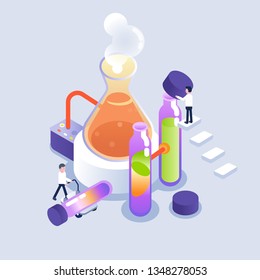 scientist working in laboratory 