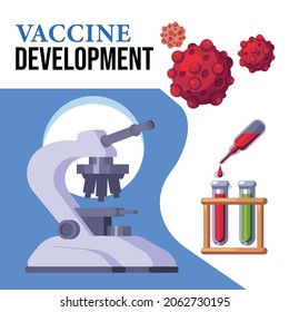 Scientists analyzing the Covid-19 DNA code in order to find a vaccine stock illustration
