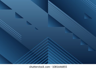 Sci-Fi Abstract background. Abstract geometric polygonal triangle shape and line. Vector illustration.