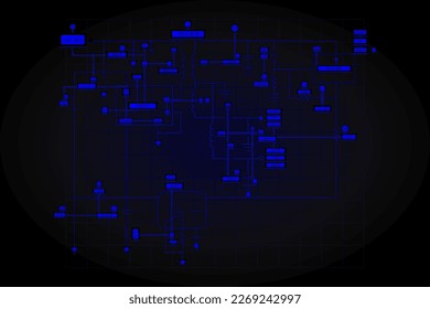 Sci-fi digital HUD interface elements for the game, UI, UX, and KIT. Futuristic custom