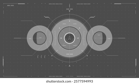 Sci-fi, FUI, UI, futuristic UI, GUI, HUD. Ready to animate