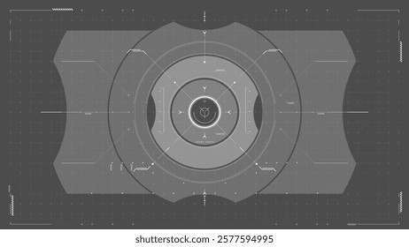 Sci-fi, FUI, UI, futuristic UI, GUI, HUD. Ready to animate