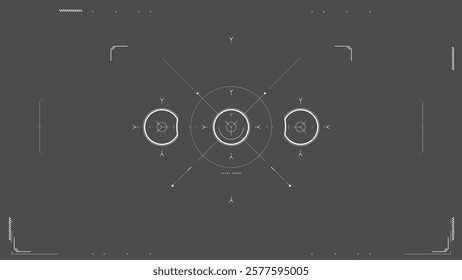Sci-fi, FUI, UI, futuristic UI, GUI, HUD. Ready to animate
