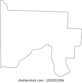 Scioto County Map In Ohio State