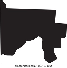 Scioto County Map In Ohio State