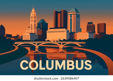 The Scioto Mile park in Columbus offers stunning riverfront views with the city’s skyline as a backdrop, showcasing urban renewal and modern park design.