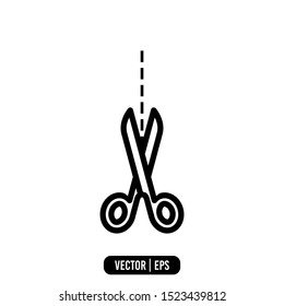 Scirsssor Simple Icon Vector Design