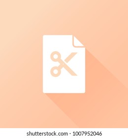 scisors icon for cut