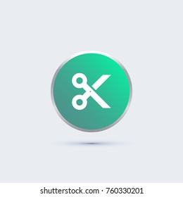 scisors icon for cut