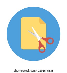 scissor   cut  file 