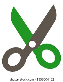 Scissor cut icon