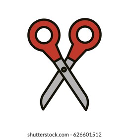 Scissor cut utensil