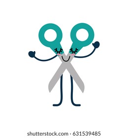 Scissor cute cartoon