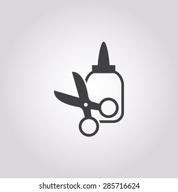 Scissor Icon.