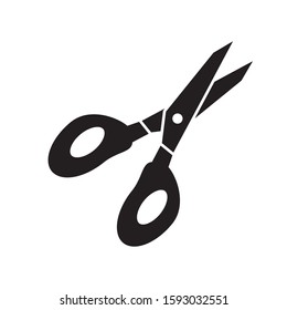 scissor, icon, collection, trendy, style,symbol