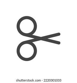 scissor icon cut haircut cut symbol illustration vector