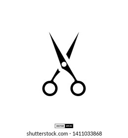 scissor icon, design inspiration vector template for education web design or mobile app