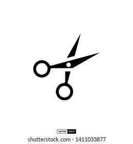 scissor icon, design inspiration vector template for education web design or mobile app