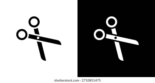 Scissor icon design vector collection. flat icons.