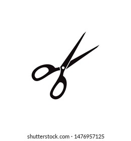 scissor icon design vector flat