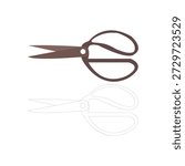 Scissor Icon, Free Scissor Vector. Free Vector-