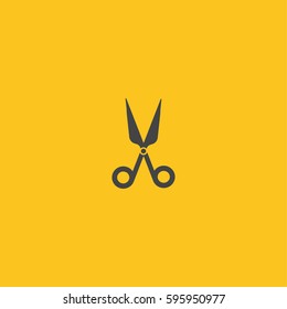 Scissor icon illustration isolated vector sign symbol