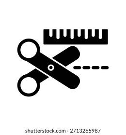 Scissor icon illustration vector design template