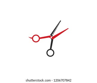 Scissor icon ilustration vector template