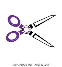 Scissor icon ilustration vector template