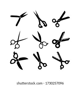 scissor icon or logo isolated sign symbol vector illustration - Collection of high quality black style vector icons
