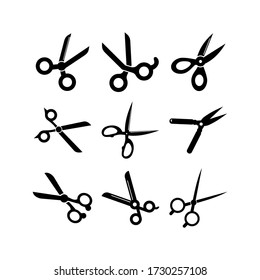 scissor icon or logo isolated sign symbol vector illustration - Collection of high quality black style vector icons
