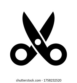 Scissor  icon or logo isolated sign symbol vector illustration - high quality black style vector icons
