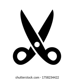 Scissor  icon or logo isolated sign symbol vector illustration - high quality black style vector icons
