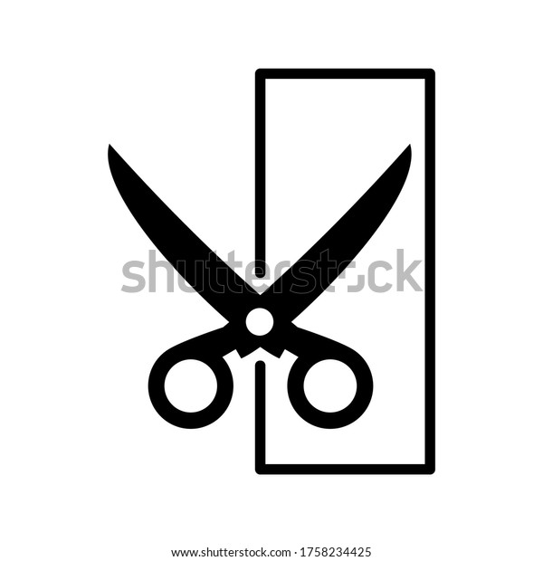 Scissor  icon or logo\
isolated sign symbol vector illustration - high quality black style\
vector icons\
