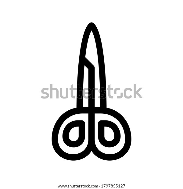 scissor icon or logo
isolated sign symbol vector illustration - high quality black style
vector icons
