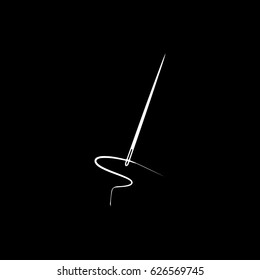 Scissor icon on white background. Template for prints and decoration. Vector illustration.