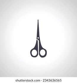Scissor icon. Scissors cutting isolated icon