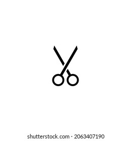 Scissor icon simple vector perfect illustration