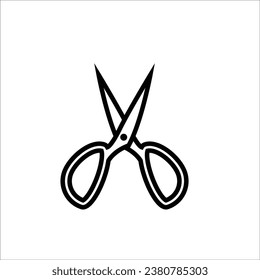 Scissor icon stock vector illustration