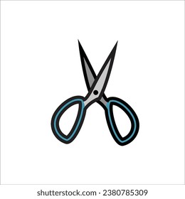 Scissor icon stock vector illustration
