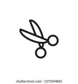 scissor icon template