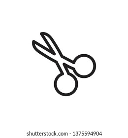 scissor icon template