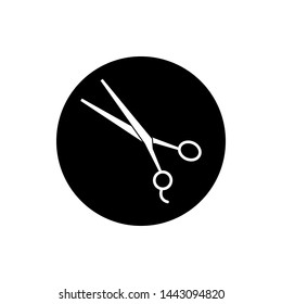 scissor icon template vector illustration - vector