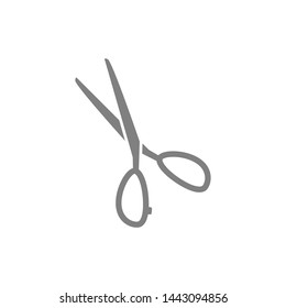 scissor icon template vector illustration - vector