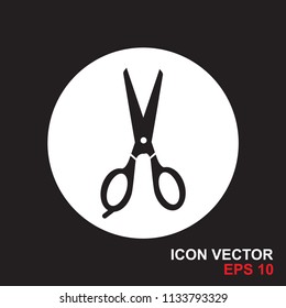 scissor icon vector