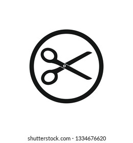 scissor icon vector