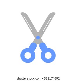 Scissor icon vector