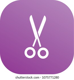 Scissor icon vector design